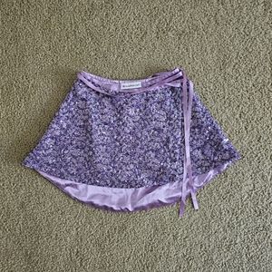 American Girl wrap sequence skirt